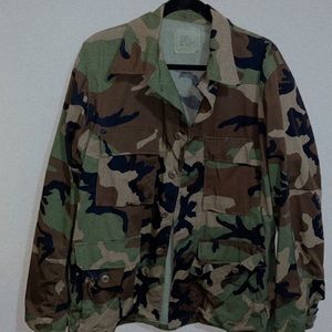 Camo oversized jacket